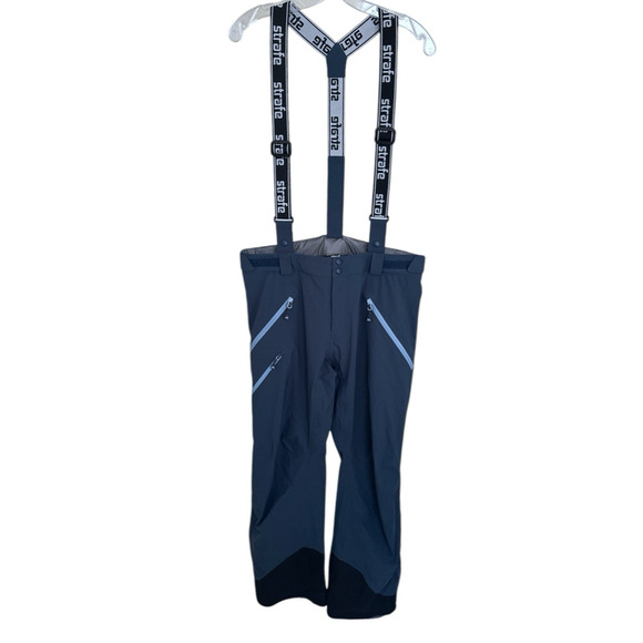 Strafe Men's Capitol 3L Shell Pant Blue Medium - Picture 1 of 9